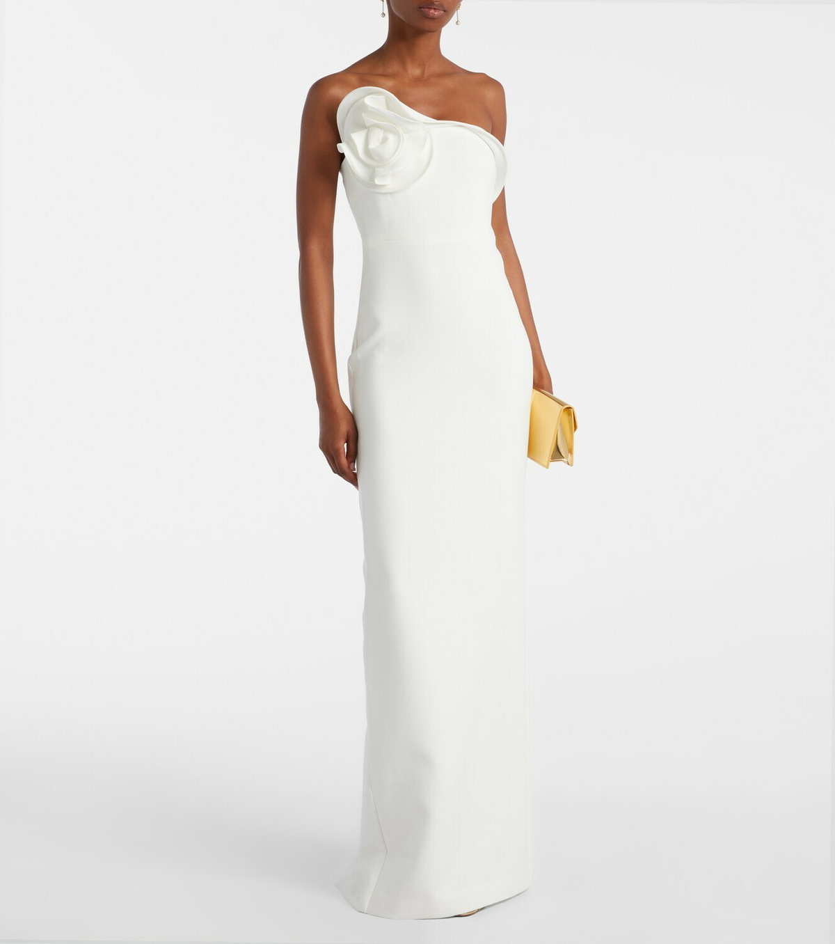 Roland Mouret Bridal One shoulder Cr pe Maxi Dress Roland Mouret roland-mouret-bridal-one-shoulder-cr-pe-maxi-dress-roland-mouret