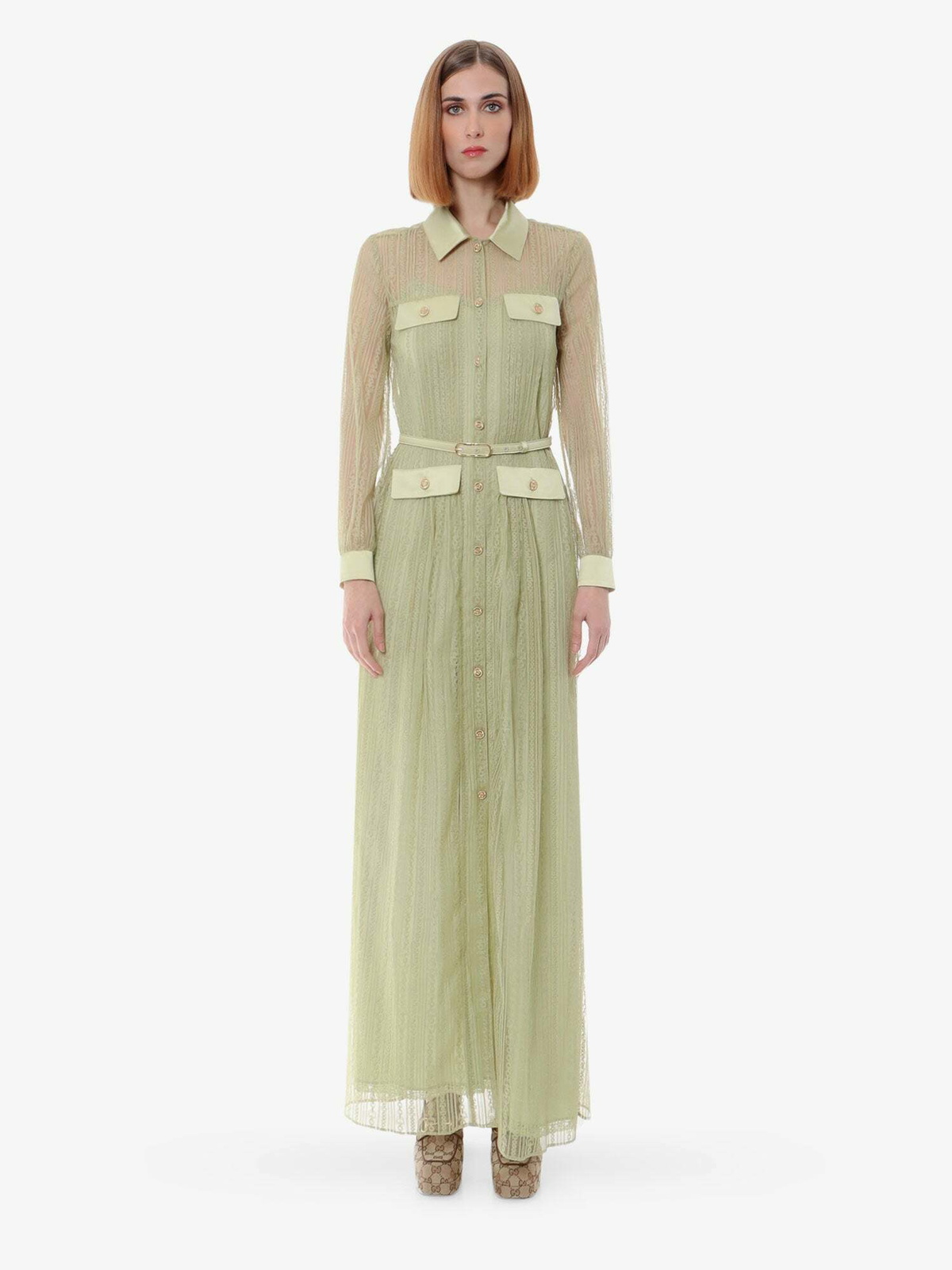 Gucci Dress Green Womens Gucci