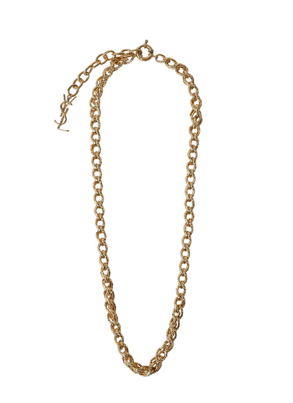 Photo: Saint Laurent Rope Chain Necklace