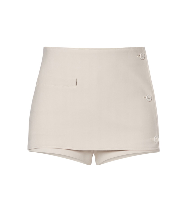 Photo: Courrèges Logo skort