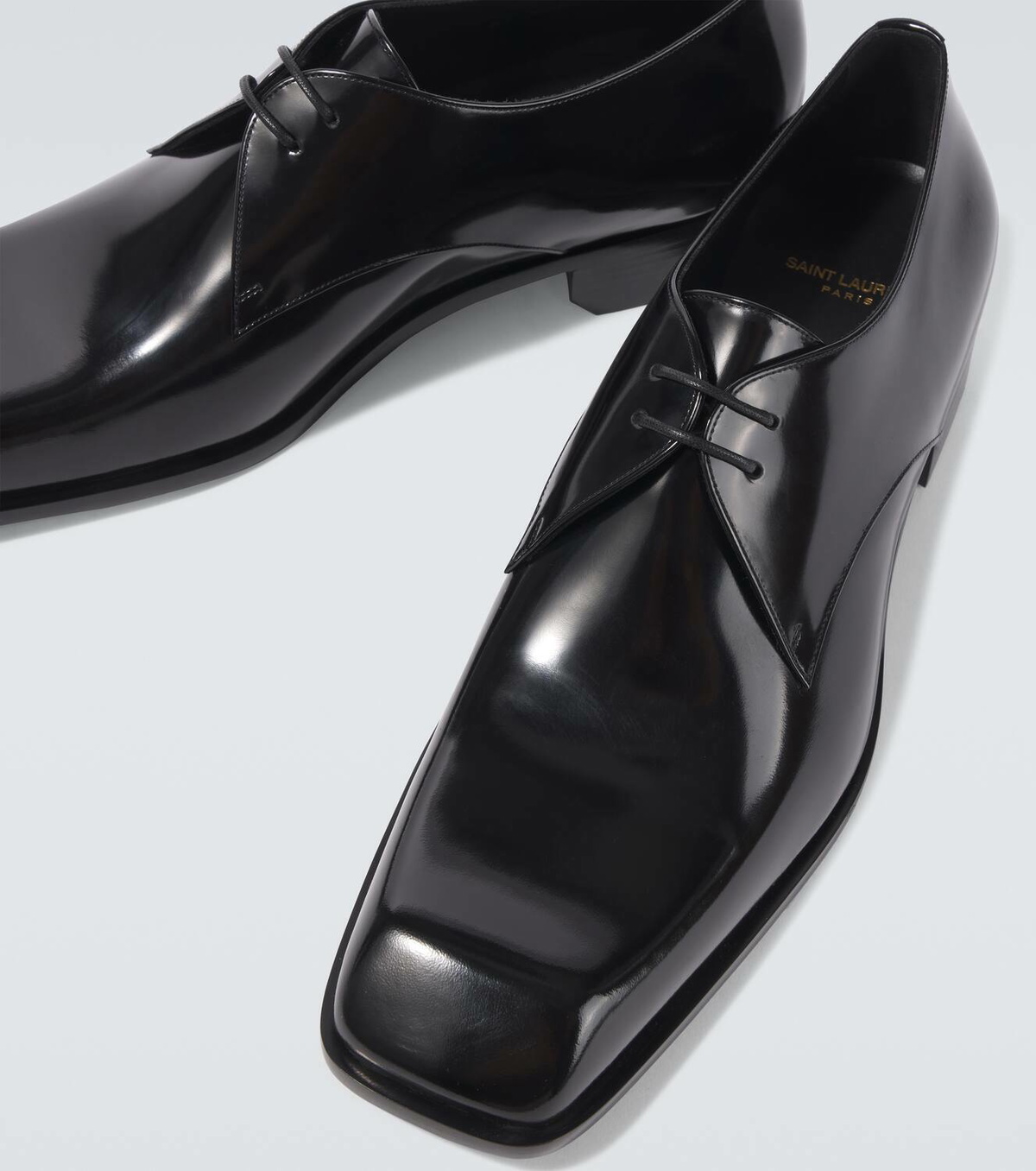 Saint Laurent Jean leather Derby shoes Saint Laurent