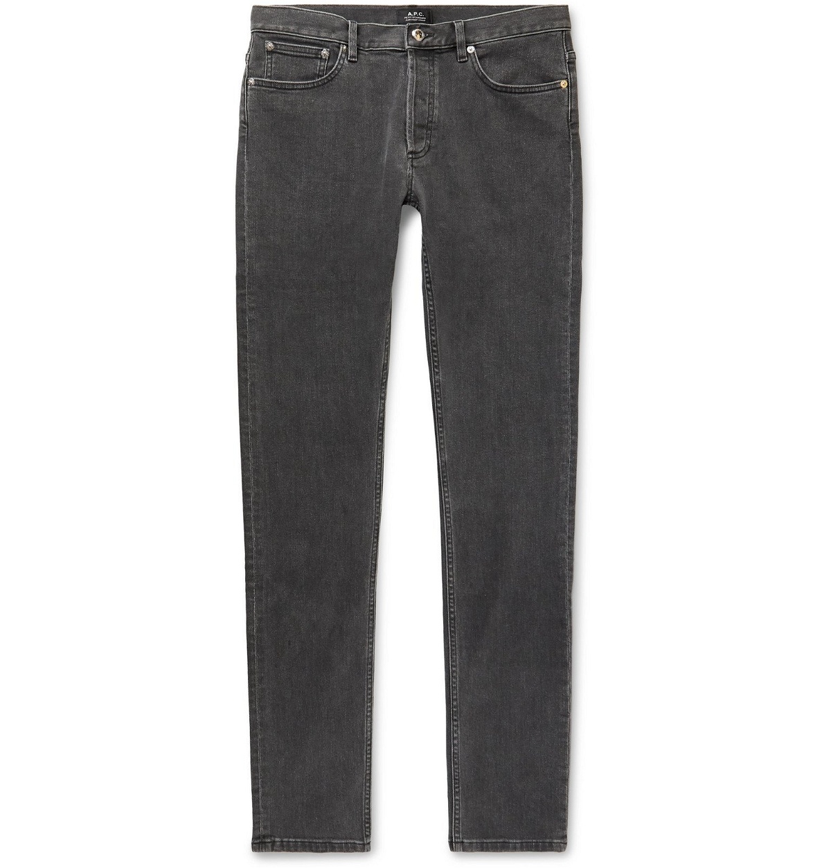 Photo: A.P.C. - Petit Standard Slim-Fit Denim Jeans - Gray