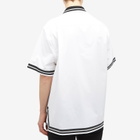 Dolce & Gabbana Men's Baseball Vacation Shirt in Black/White