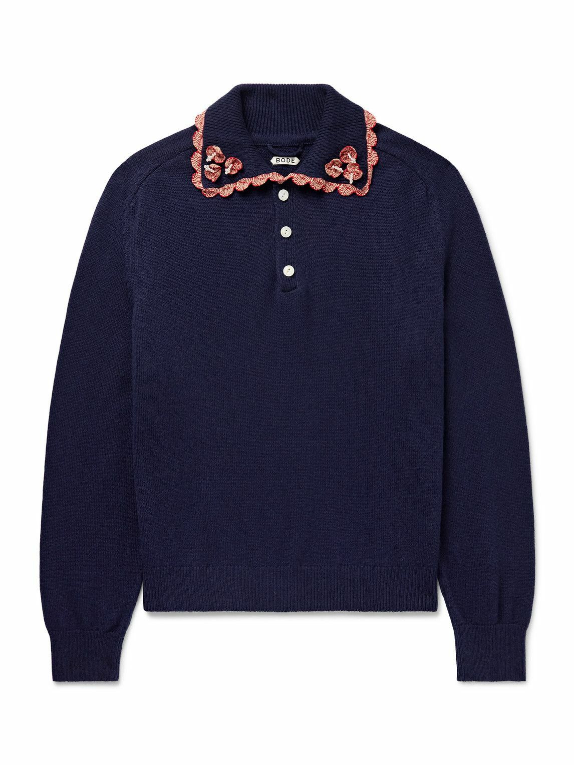 BODE - Highland Lighthouse Jacquard-Knitted Wool Sweater BODE - Highland Lighthouse Jacquard-Knitted Wool Sweater