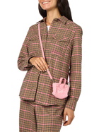 MC2 Saint Barth Pink Teddy Fabric Key Holder