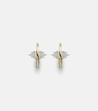 Yeprem Golden Strada 18kt gold clip-on earring with diamonds