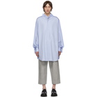 Maison Margiela Blue Long Shirt