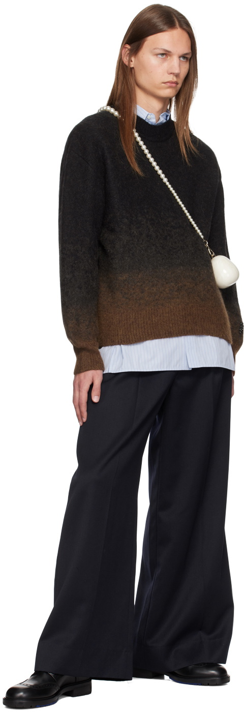 Simone Rocha Black & Brown Relaxed Sweater