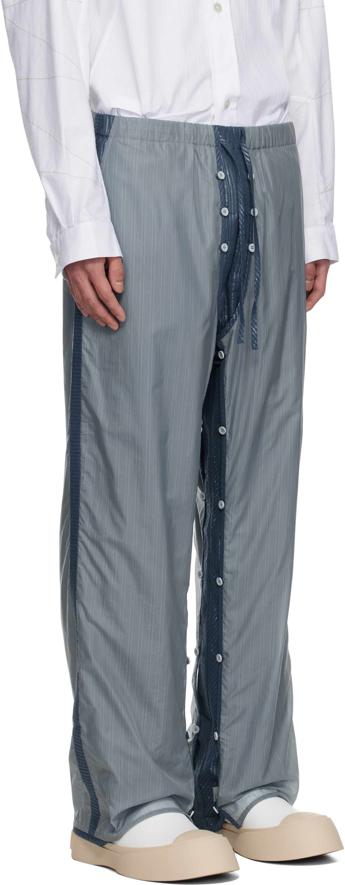 Craig Green Embroidered Linestitch Trousers main image 1