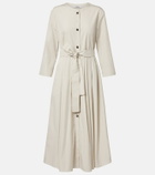 'S Max Mara Giorno belted cotton shirt dress