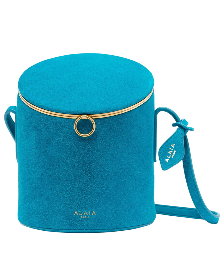 Photo: Alaïa La Canette Small suede bucket bag