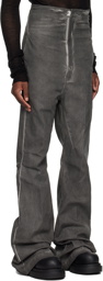Rick Owens Gray Dirt Bolan Jeans