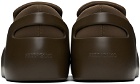 Ferragamo Brown Hybrid Slippers