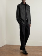 Nili Lotan - Evander Cotton and Linen-Blend Overshirt - Gray