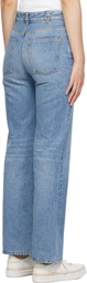 Chloé Blue Boyfriend Jeans