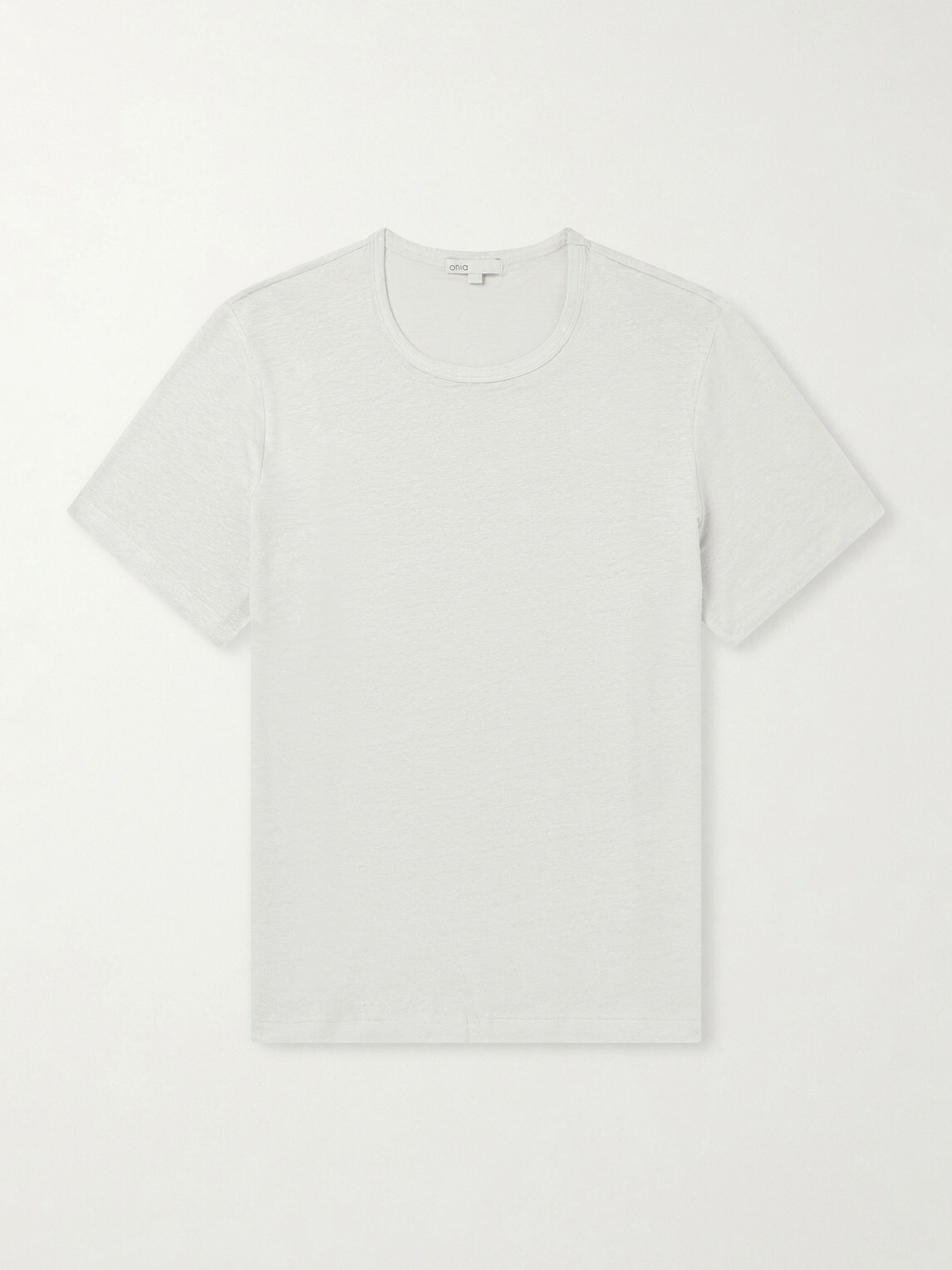 Onia - Linen-Blend T-Shirt - Neutrals