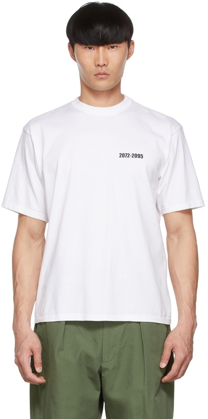 Photo: Undercover White Cotton T-Shirt