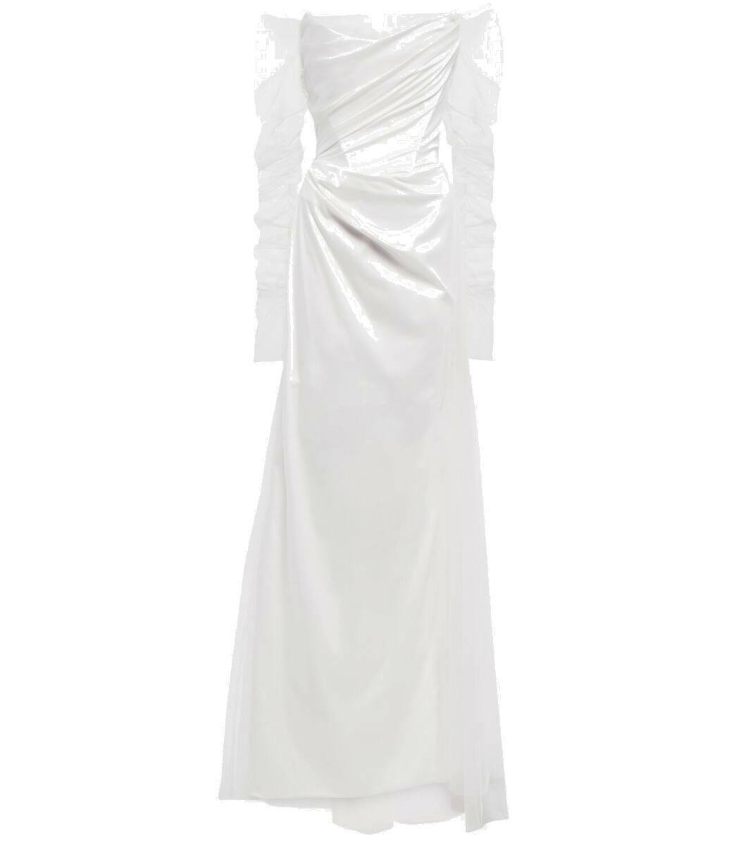 Vivienne Westwood Bridal Rhea satin and tulle gown Vivienne Westwood