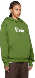 Dime Green Classic Blurry Hoodie