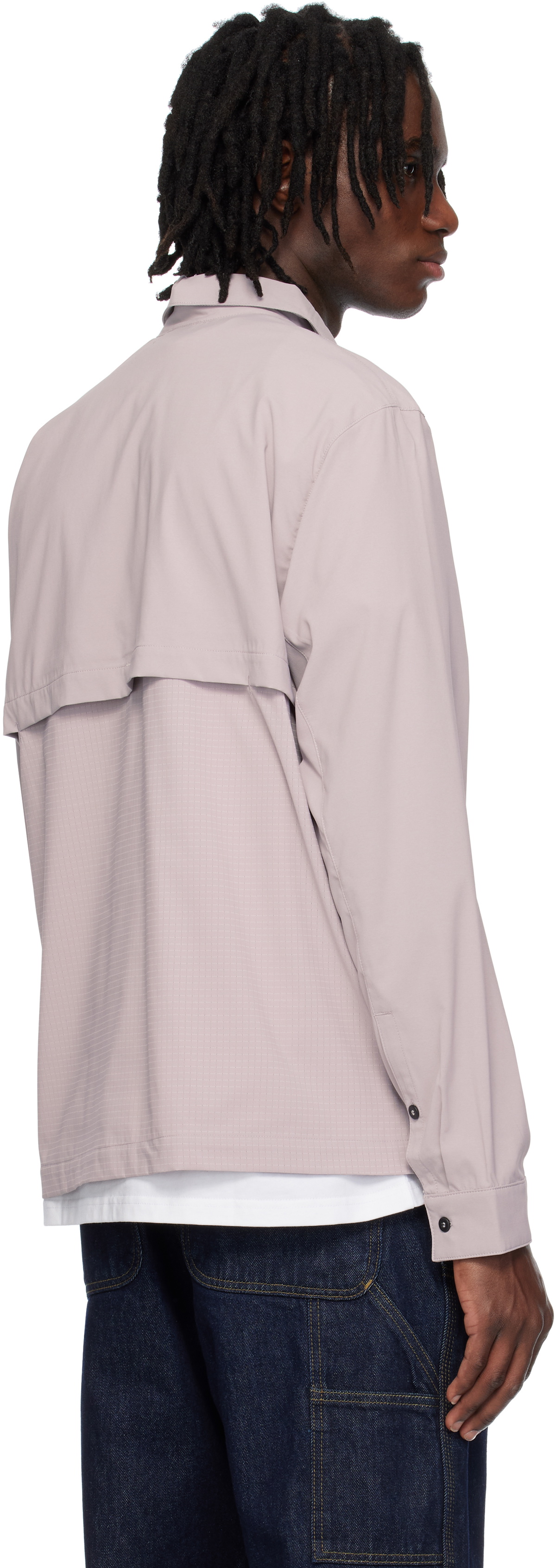 The North Face Taupe Long-Sleeve LIGHTRANGE Shirt