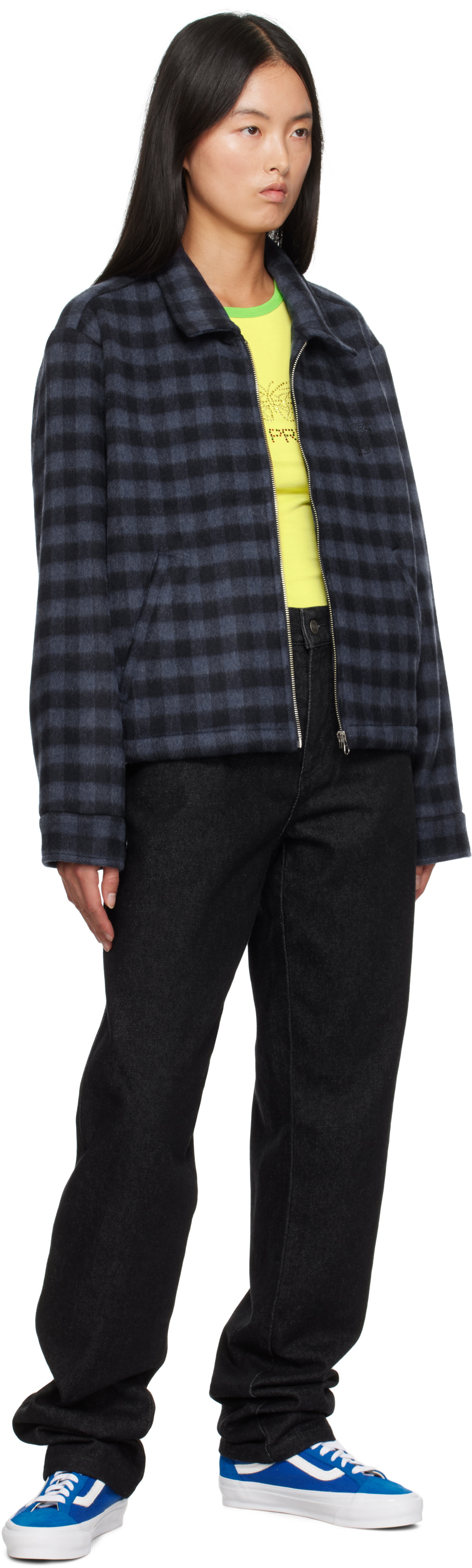 Sky High Farm Workwear Black Straight Leg Jeans