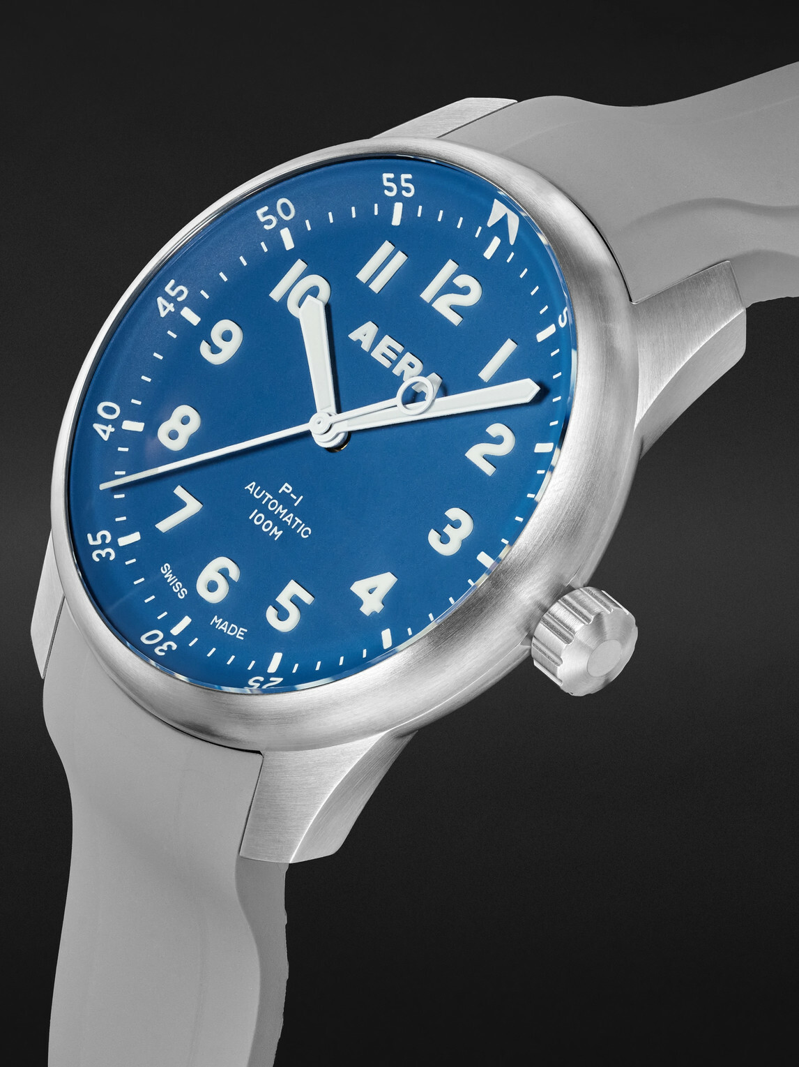 Aera - P-1 Airforce Automatic Stainless Steel Watch