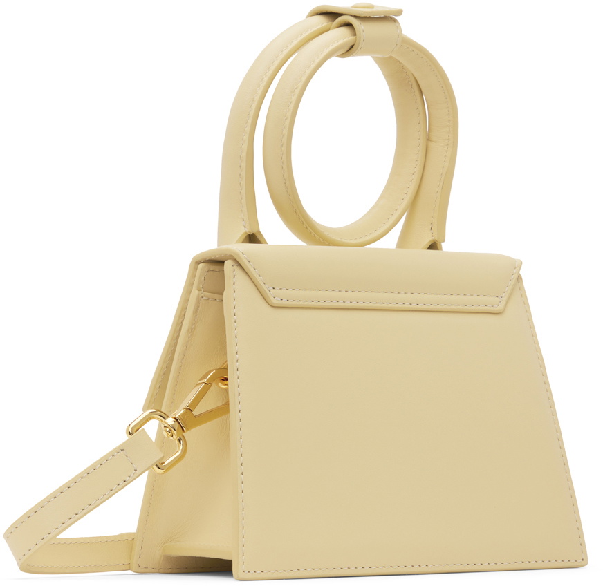 off white le papier le chiquito moyen top handle bag