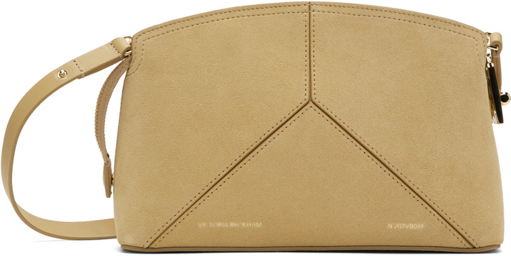 Photo: Victoria Beckham Beige 'Victoria' Crossbody Bag