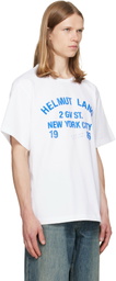 Helmut Lang White Varsity T-shirt