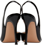 Gianvito Rossi Black Vernice Heels
