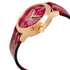 Gucci G-Timeless Red Dial Red Leather Watch YA1264054