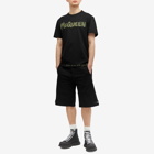 Alexander McQueen Men's Cargo Short in Black