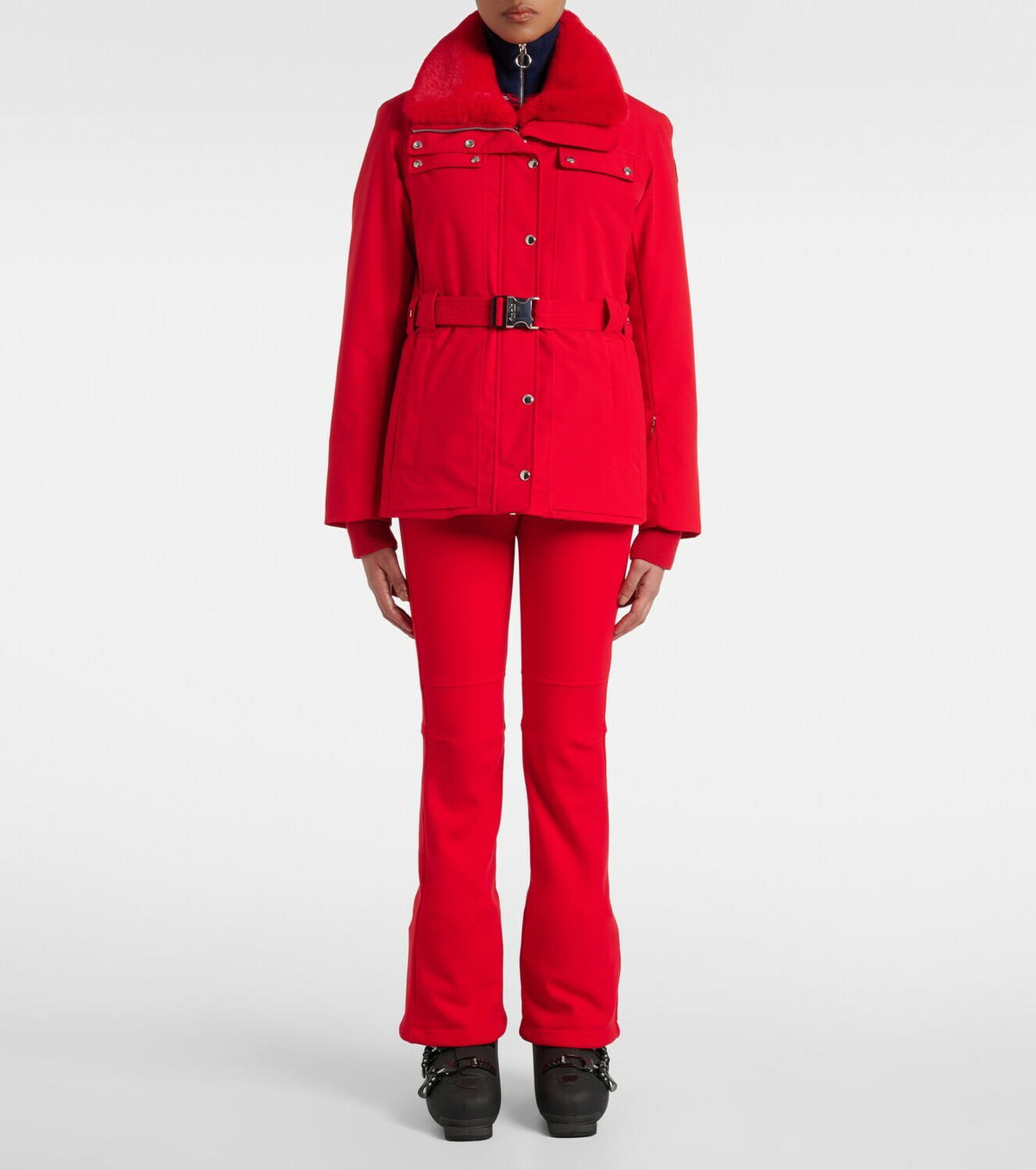 Fusalp Dessa faux fur-trimmed ski jacket