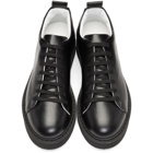 Ann Demeulemeester Black Calfskin Sneakers