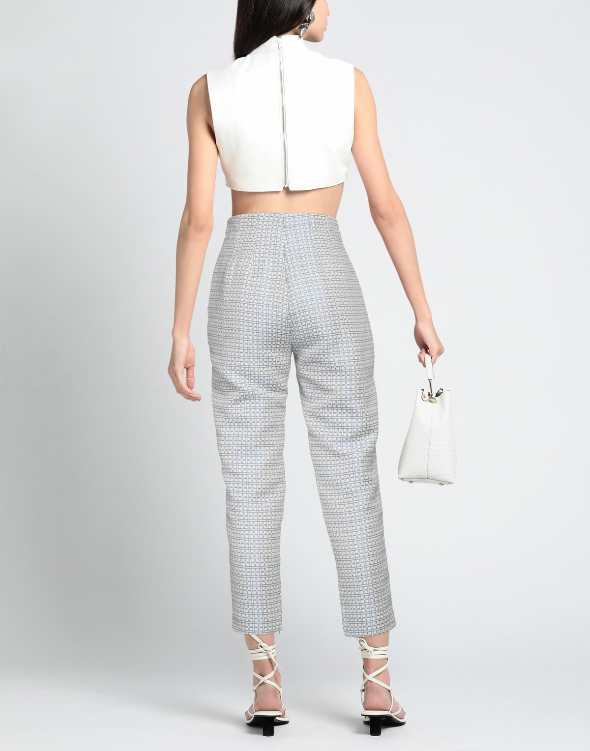 Alessia Santi Womens Pants in Blue