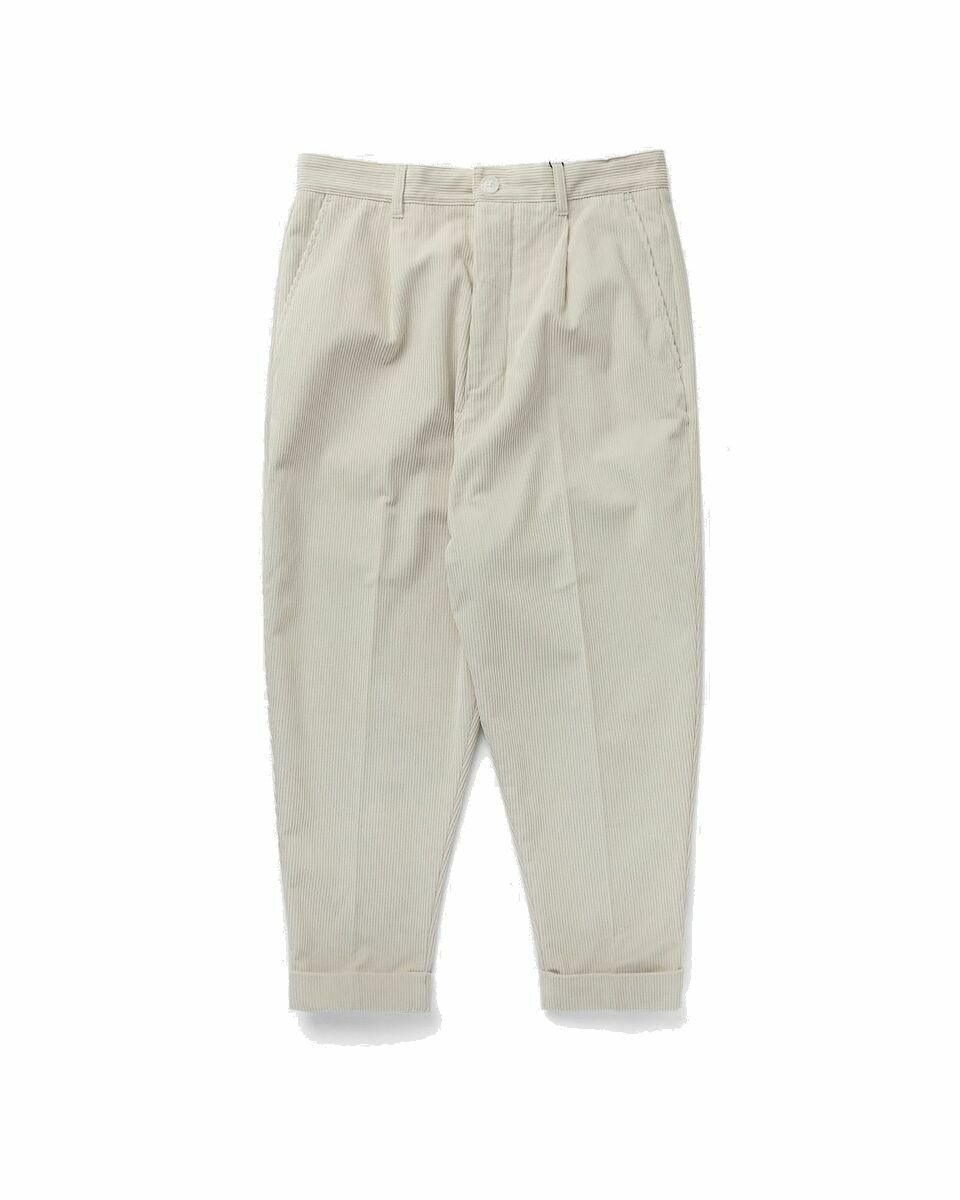 Photo: Ami Paris Carrot Oversized Trousers Beige - Mens - Casual Pants