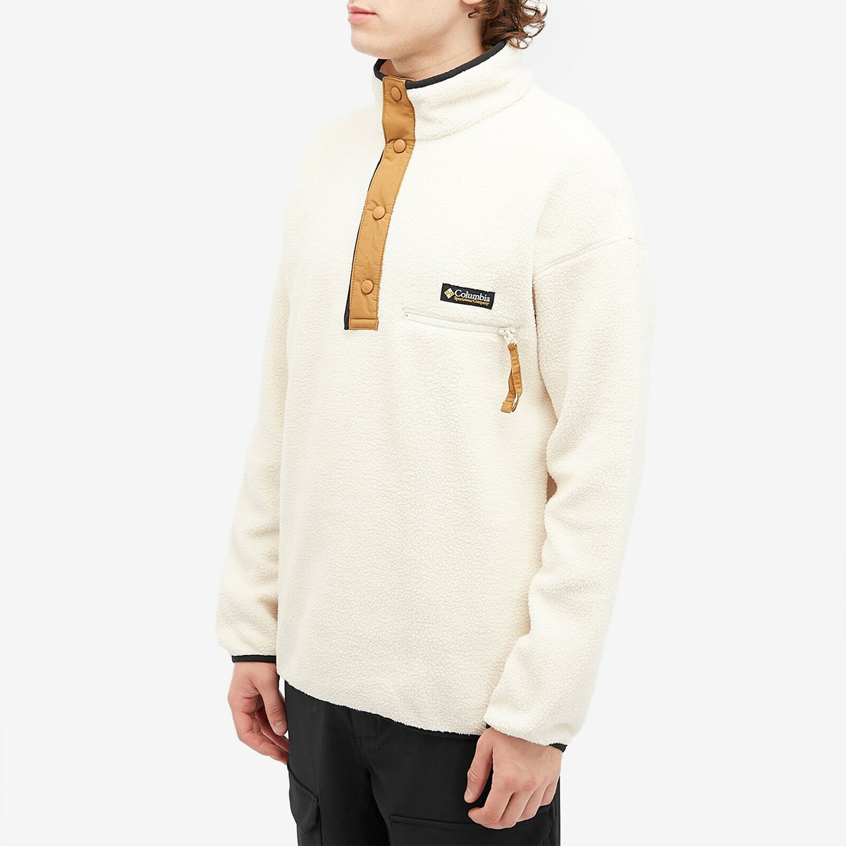 Columbia Men's Helvetia™ II Half Snap Fleece in Chalk Columbia