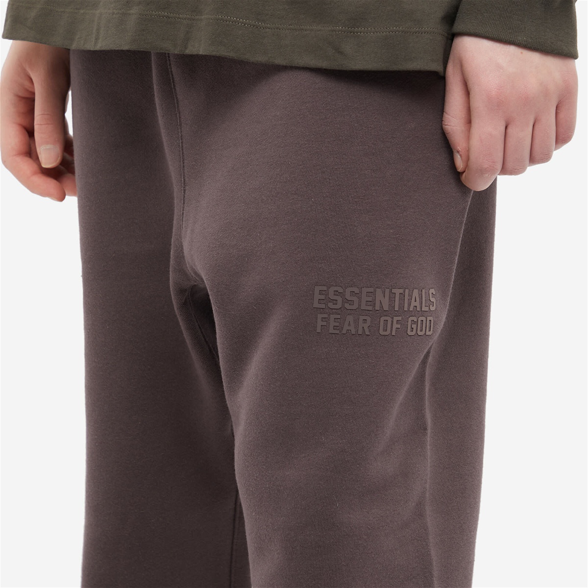 Fear of God ESSENTIALS Men's Relaxed Sweat Pant in Plum Fear Of God  Essentials