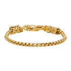 Emanuele Bicocchi Gold Tubular Chain Bracelet