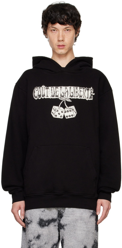 Photo: COÛT DE LA LIBERTÉ Black Killian Tiffany Cout Dice Hoodie