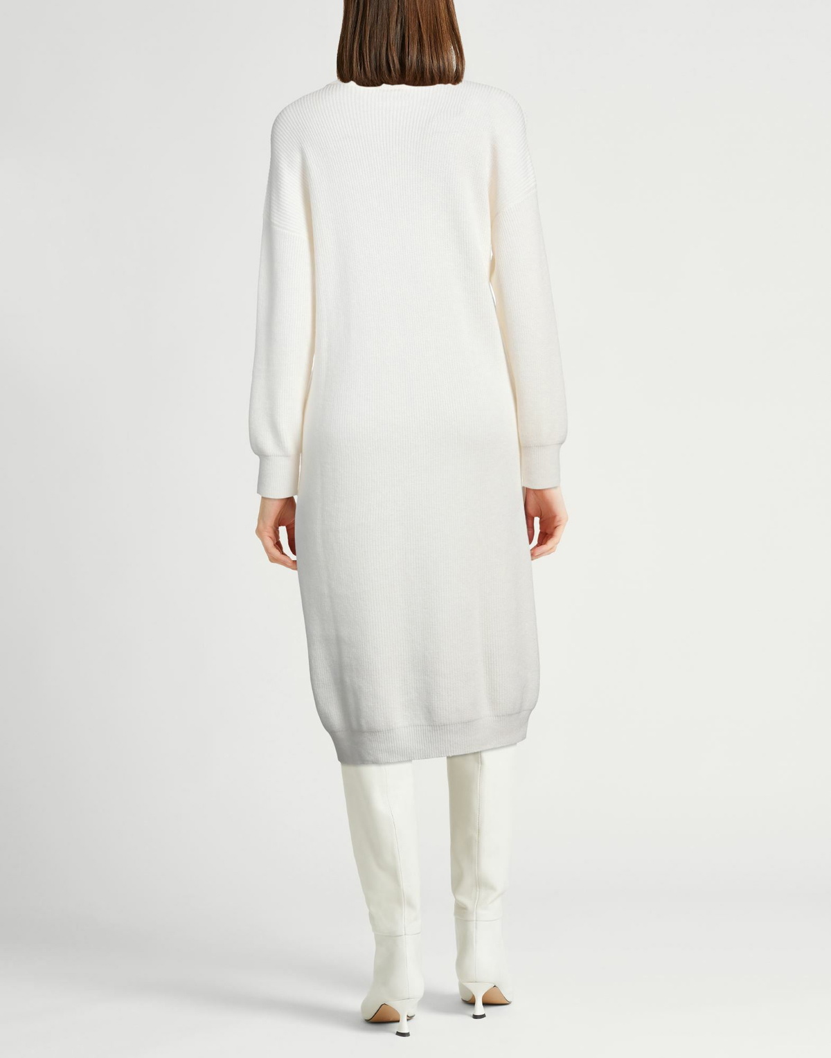 Peserico Womens Midi dress in White