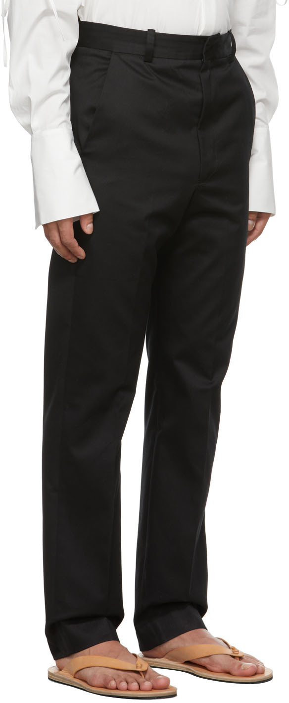 Carlota Barrera Black Slim Trousers