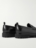 Officine Creative - Leather Penny Loafers - Black