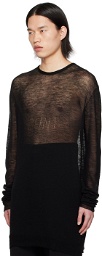 Rick Owens Black 'Cunt' Sweater