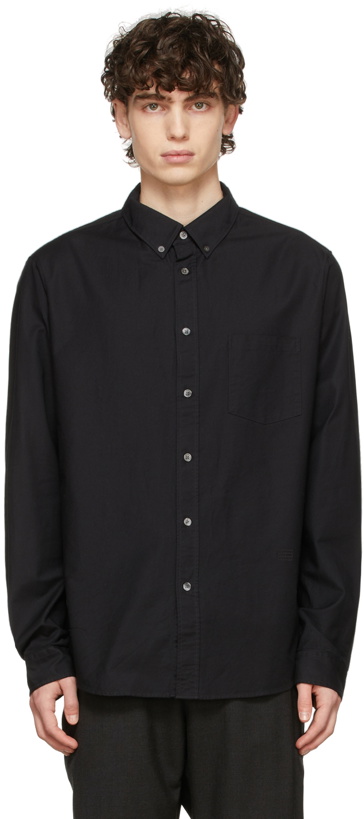Photo: Frame Black 'The Single Pocket' Shirt