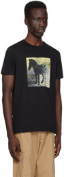 PS by Paul Smith Black Zebra Square T-Shirt