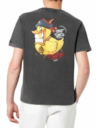 MC2 Saint Barth Man Cotton T-shirt With Captain Duck Front And Back Print | Crypto Puppets® Special Edition
