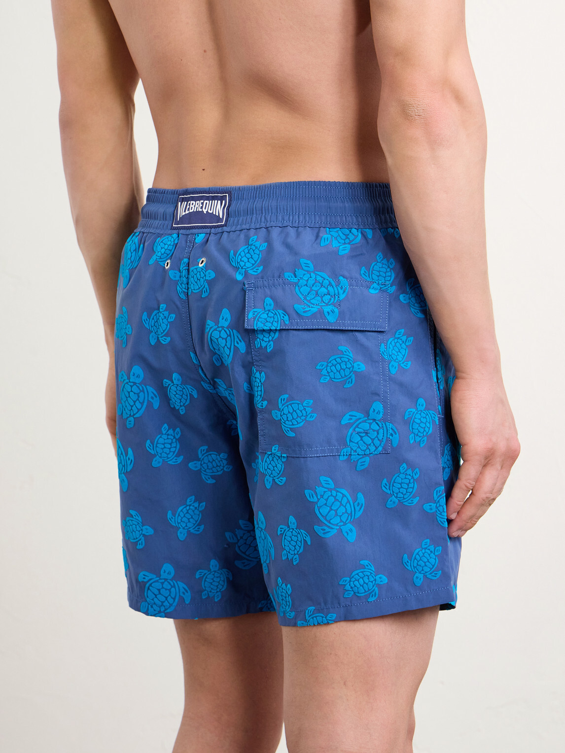 Vilebrequin - Moorea Straight-Leg Mid-Length Printed Recycled Swim Shorts - Blue
