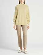 Peserico Womens Turtleneck Pastel in Yellow