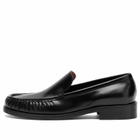 Acne Studios Women's Leather Loafers in Black